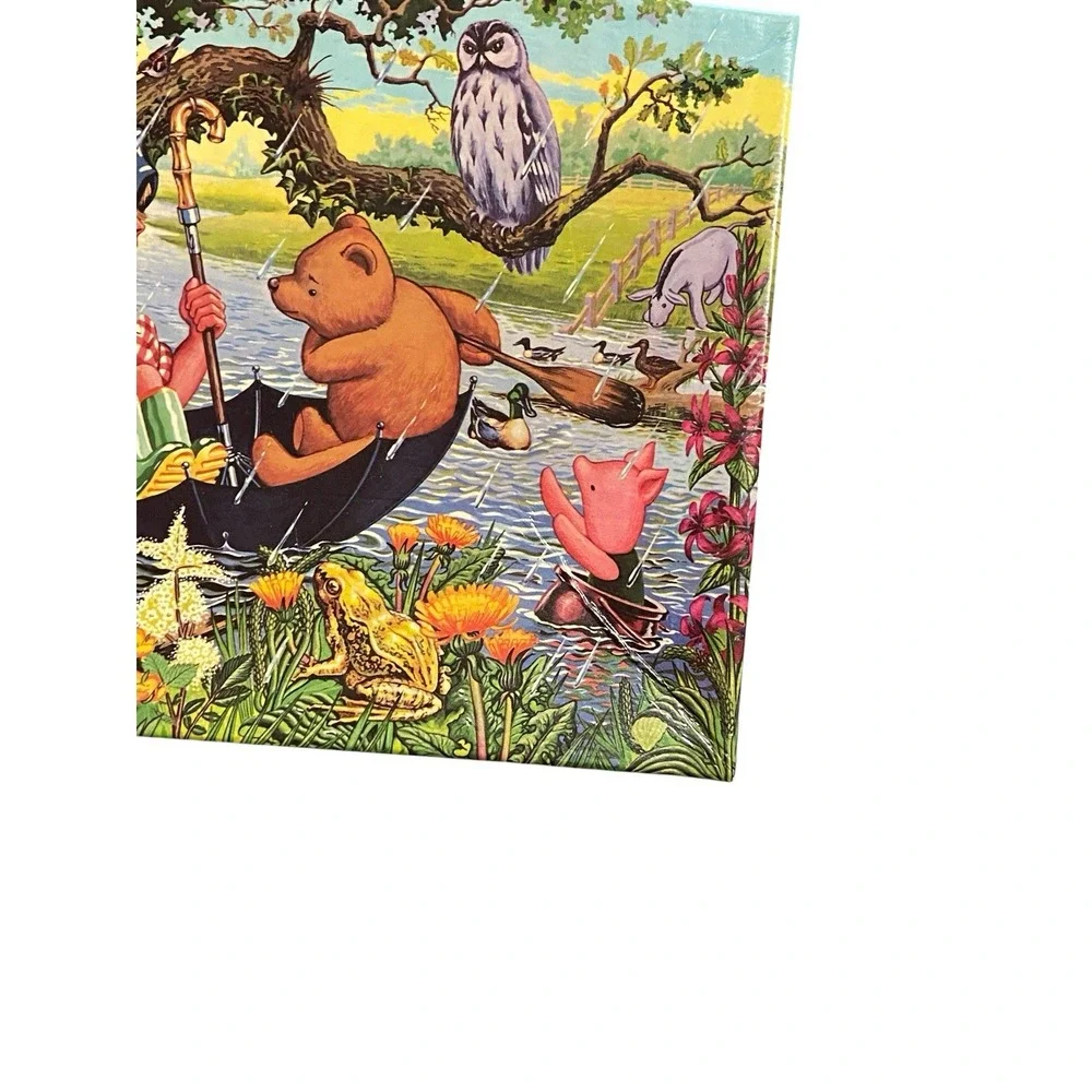 Vintage 1979 Michael Stanfield Winnie the Pooh 125 Piece Puzzle Complete